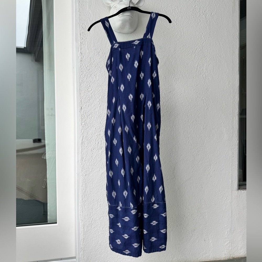 Indigo Blue Patterned Women's Dress